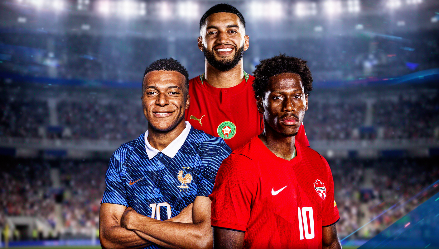 雷速比分直播 - 世界杯16强战首日：姆巴佩领衔法国队挑战巴拉圭，加拿大冲击非洲劲旅 - 雷速体育
